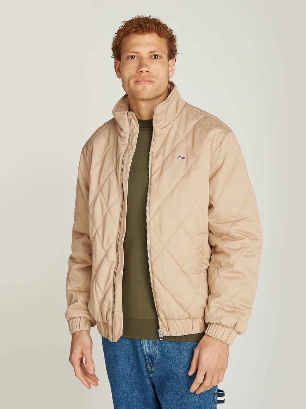 Куртка Tommy Jeans - бежевый(DM0DM19633)