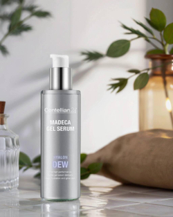 Centellian24 Гель для лица увлажняющий - Madeca gel serum hyalron dew, 30 мл