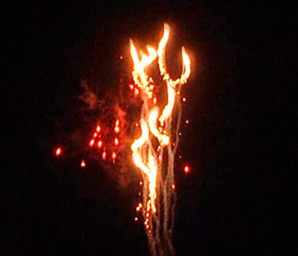 Батарея салютов «WIND FIREWORKS»   0,8"/100 залпов