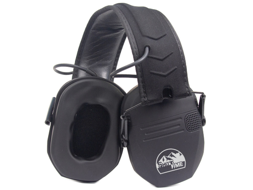 Наушники активные ShotTime 25, NRR 23dB, чёрные