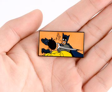 Значок металлический на одежду/Пин.  Slap