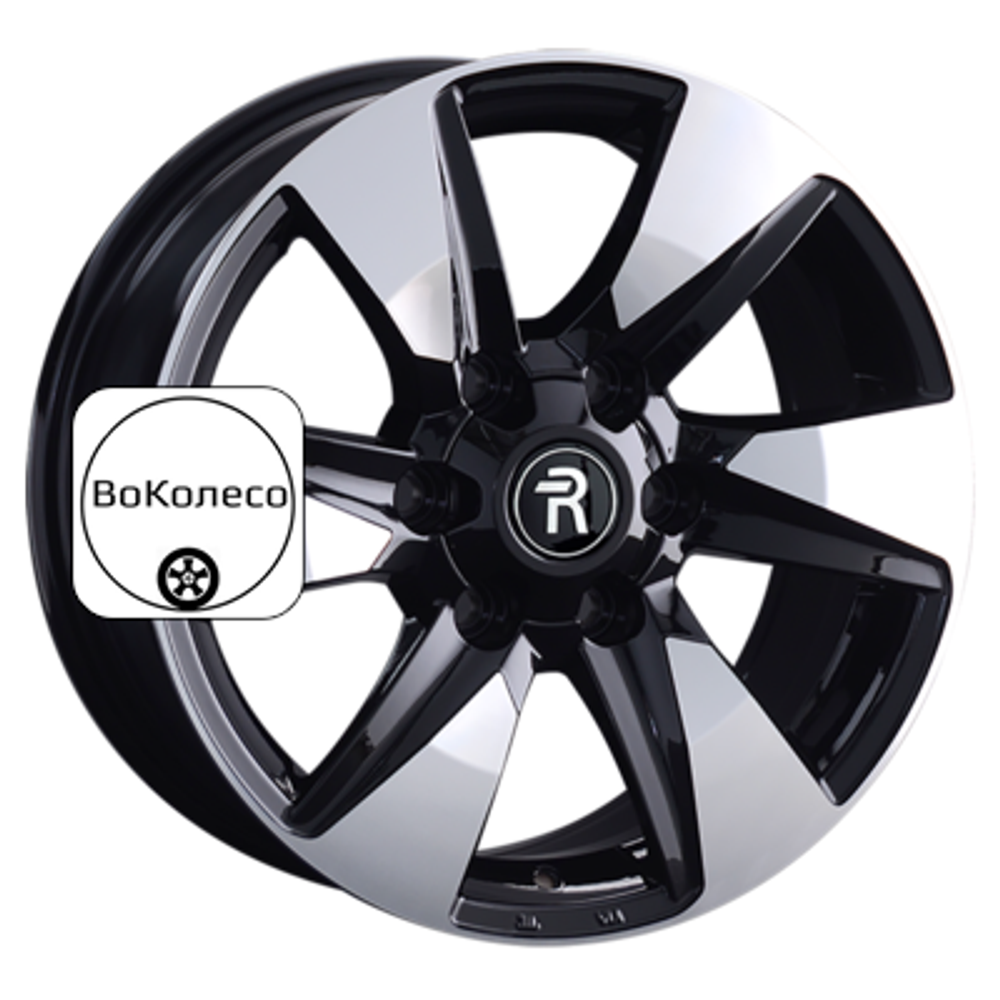 7,5x17/6x139,7 ET30 D106,1 TY311 BKF (пш) Replay