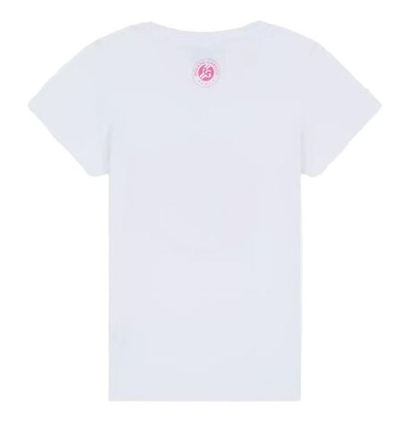 Футболка для девочки теннисная Roland Garros Logo T-Shirt - белый
