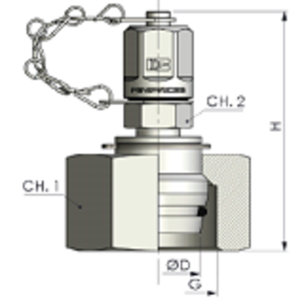 КТ 16x2 - DKO-L (Г) 22x1.5 15 o-ring (металл.)