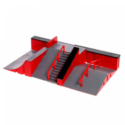 Скейтпарк большой ЭКСТРЕМАЛ фингерборд и фингербайк
