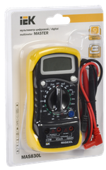 Мультиметр цифровой Master MAS830L IEK