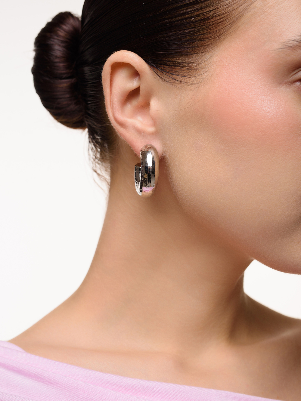 Пусеты "Bagel" Silver