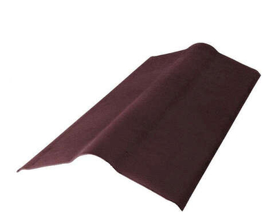 Коньковый элемент 0.36х1м для Ондулин