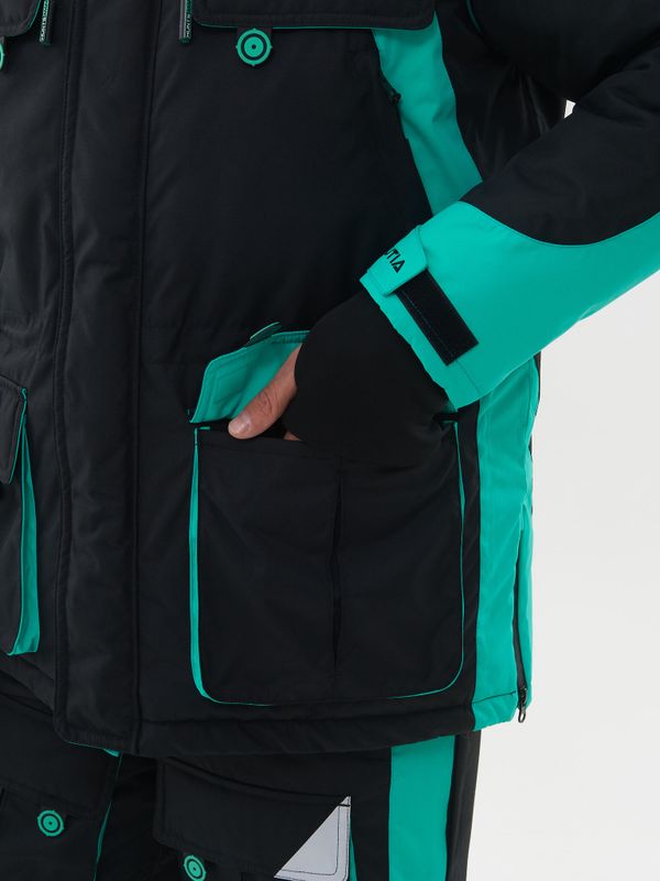 Костюм зимний Yakutia ткань Galaxy Breathable цвет Черный