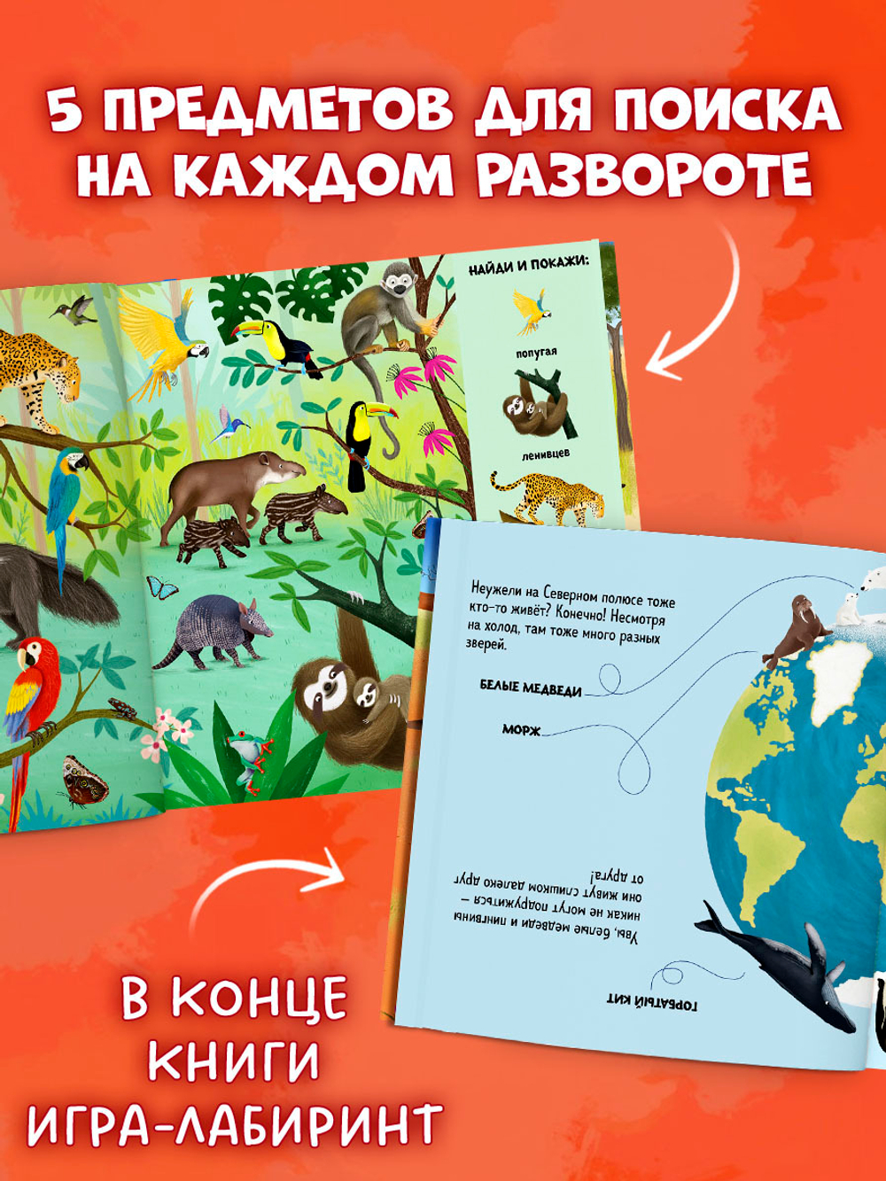 Найди и покажи. Животные со всего мира