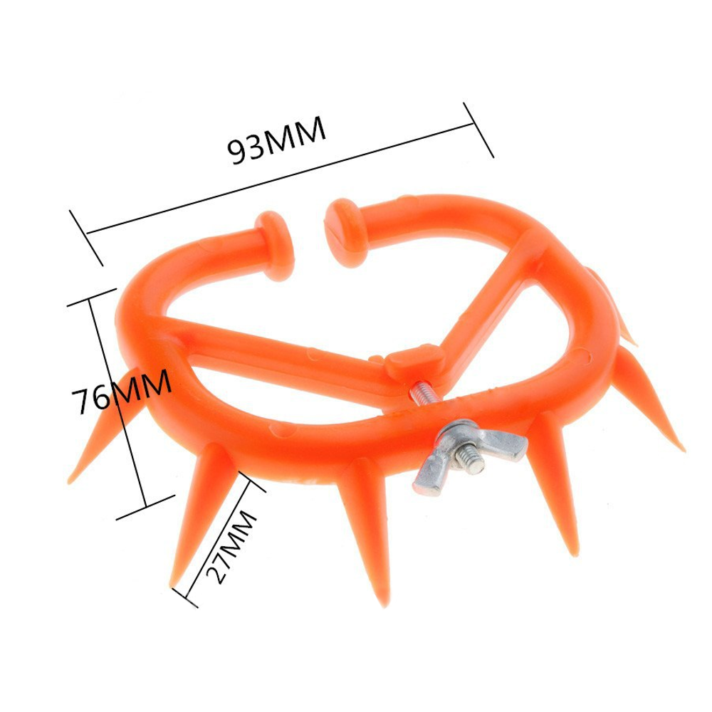 Кольцо носовое с шипами для телят, против самовыдивания, 9х8 см