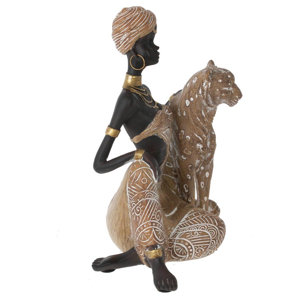 GAEM Фигурка декоративная "Африканка", L17 W14 H23 см