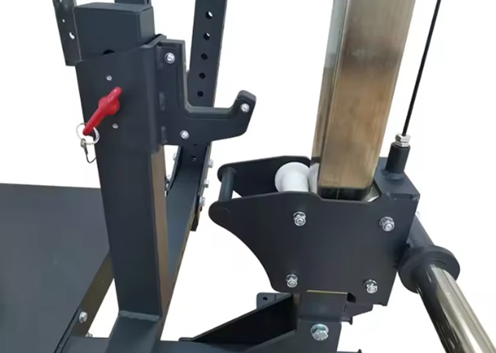 Приседания с поясом колодец