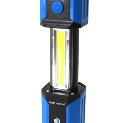 Фонарь светодиодный раздвижной(150Lm,1.5V, 4хААА, 3W COB LED,магнит) Forsage F-01400