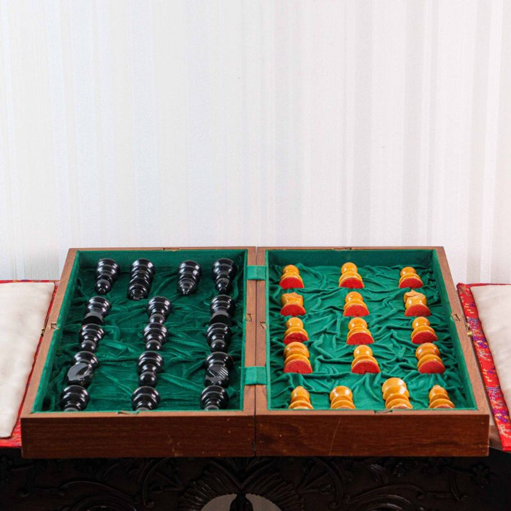 Классический деревянный шахматный набор в стиле Стаунтон (STAUNTON)