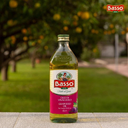 Масло виноградных косточек BASSO рафинированное 0,75 л Италия