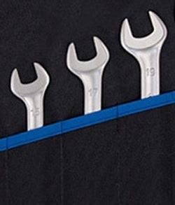 KING TONY (12D13MRN) Набор комбинированных ключей, 6-24 мм, чехол из теторона, 13 предметов