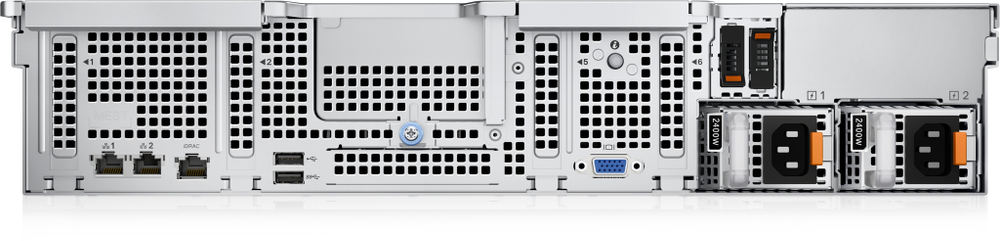 Стоечный сервер - Dell PowerEdge R550 G15, 2U, 8x 3.5“, 2x Xeon[5315Y] 8 Cores, 256Gb, 210-AZEG