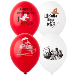 Воздушные шары 1 сентября Гарри Потер