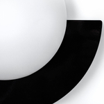 609637 Бра ERICA 5W LED 110LM G ЧЕРНЫЙ 3000K