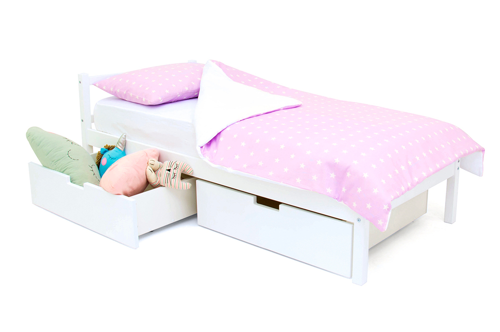 Детская кровать Бельмарко Svogen classic белый