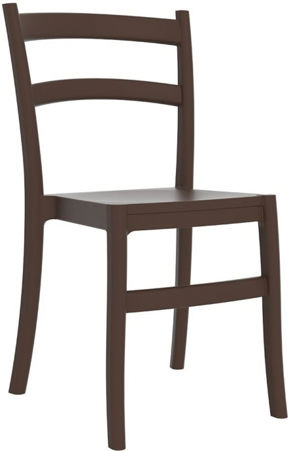 Стул пластиковый Siesta Contract Tiffany, коричневый