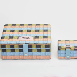 Шкатулка "цветная клетка"