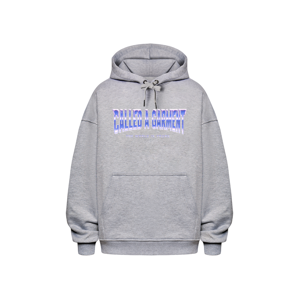 Худи Called a Garment Frozen One "Grey Melange"