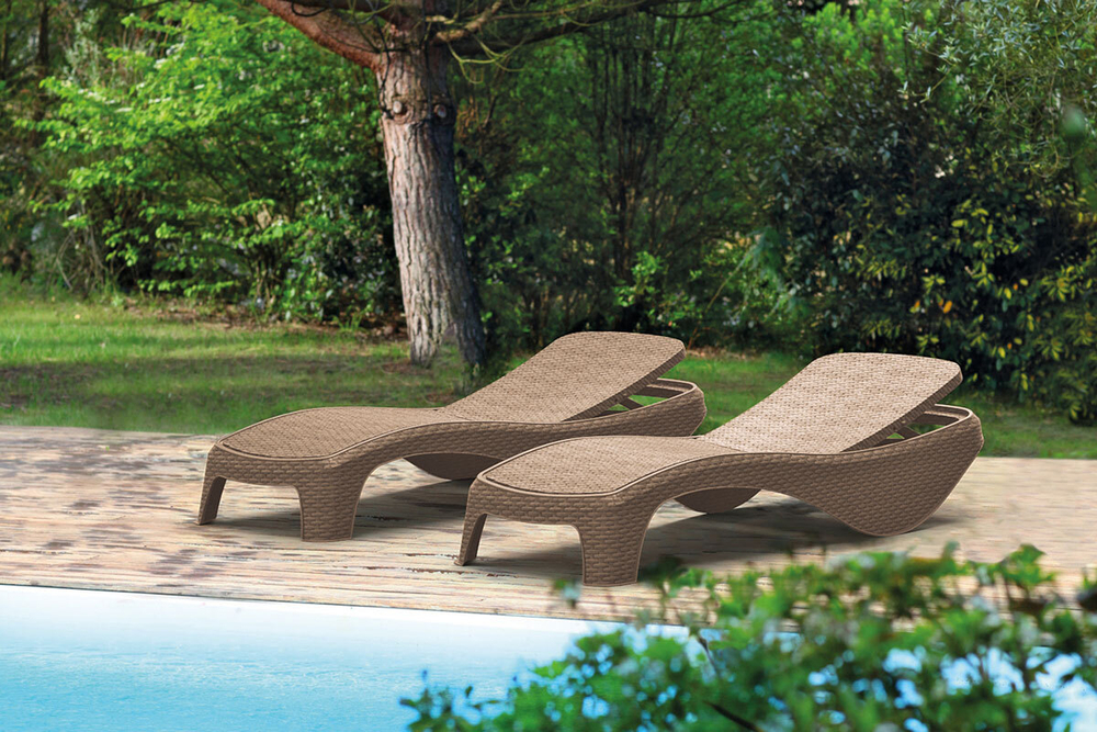 Шезлонг Atlantic, капучино