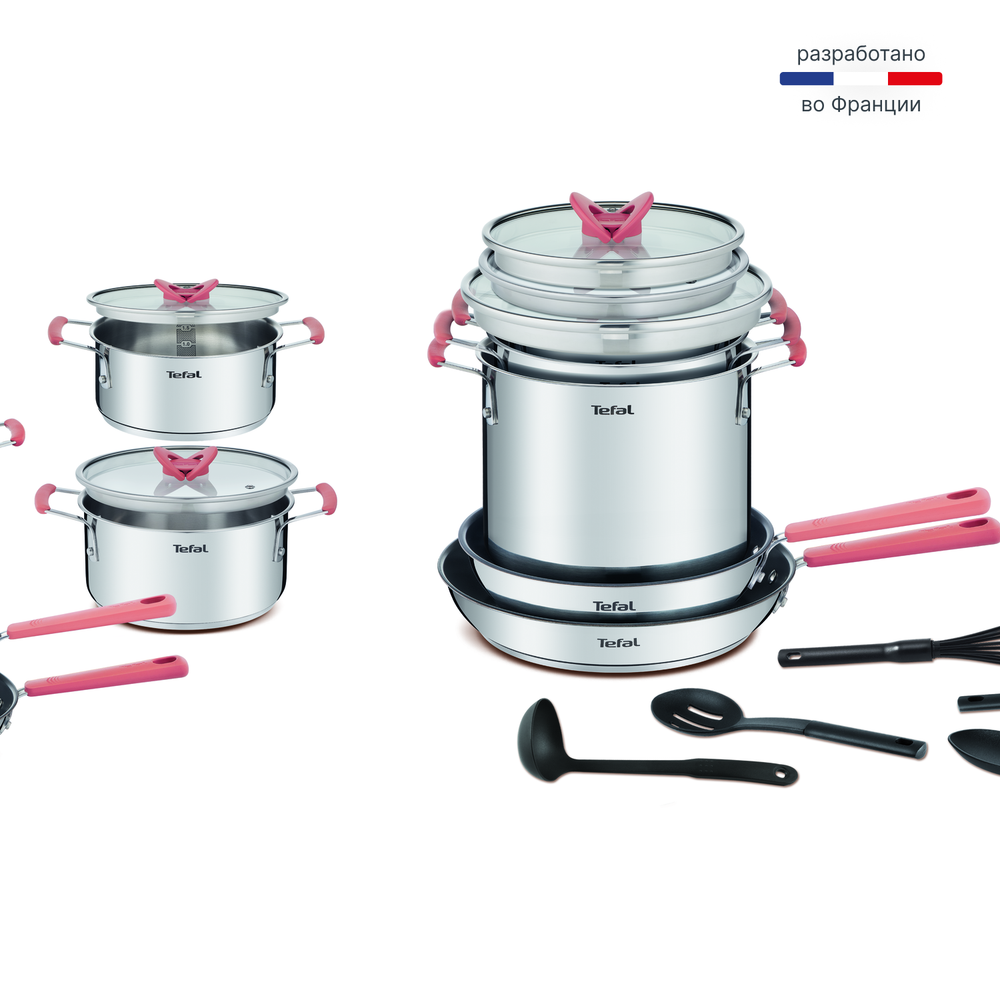 Набор посуды 13 пр. Tefal Opti Space 13 предметов G721SD74