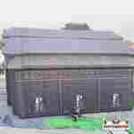 Надувной дом ужасов «Тьма», 15×15×9,8 м