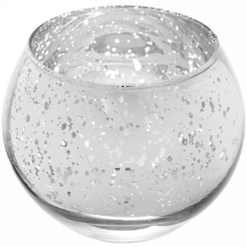 Подсвечник «Fairy» 10*8,5см цвет серебро