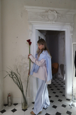 Рубаха Oversize Stripe Red