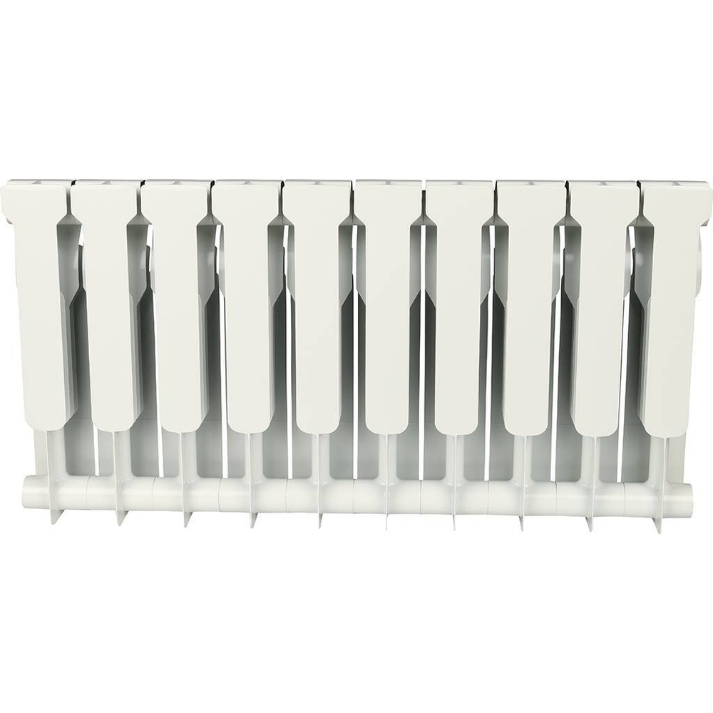 ROMMER Profi BM 350 (BI350-80-80-130) 10 секций радиатор биметаллический (RAL9016)