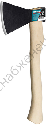 СИБИН 800/1050 г, 400 мм, Кованый топор с округлым лезвием (2070-08)