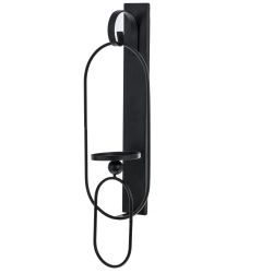 GAEM Подсвечник настенный, L16 W12 H52 см