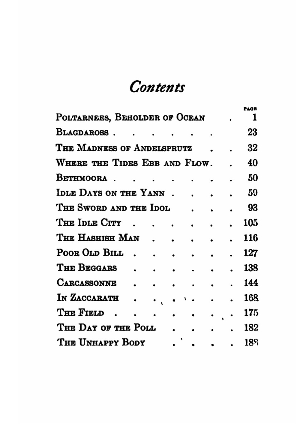A dreamer's tales | Sime Sidney H.; Lord Dunsany