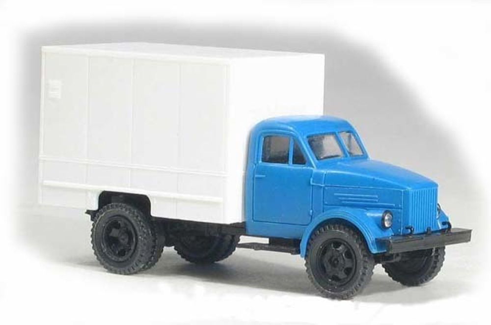 ГАЗ-51 изотермический фургон,гражданский 1:87