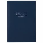 Тетрадь на кольцах БОЛЬШАЯ 210х305 мм А4, 100 л., обложка картон, клетка, BRAUBERG "Shade", 404102