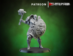 Grand Alliance Order Stormcast Eternal Sequitors Воитель с молотом и щитом №5 миниатюра для dnd, днд, pathfinder, фентези, Настольная игра, НРИ, Варгейм, РПГ