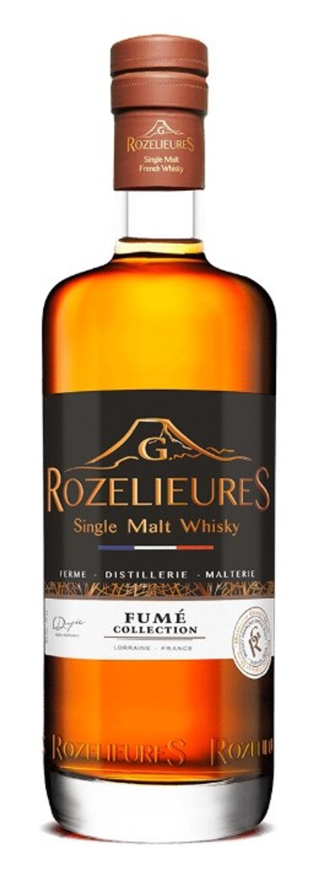 Виски Rozelieures Fume Collection Single Malt, 0.7 л.