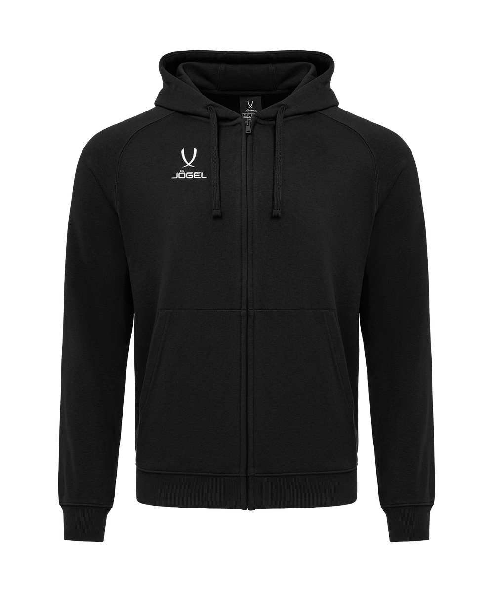 Худи JÖGEL ESSENTIAL Club reglan Cotton Zip Hoodie 99, черный