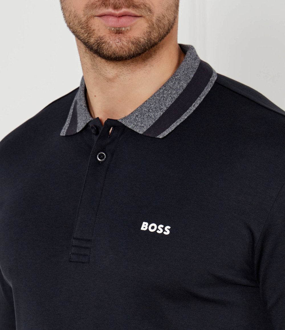 Поло Plisy 2 BOSS GREEN - черный(50525153)