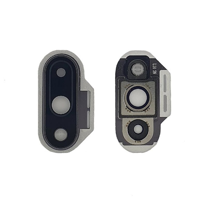 Стекло камеры для OnePlus 7 (Black) на рамке