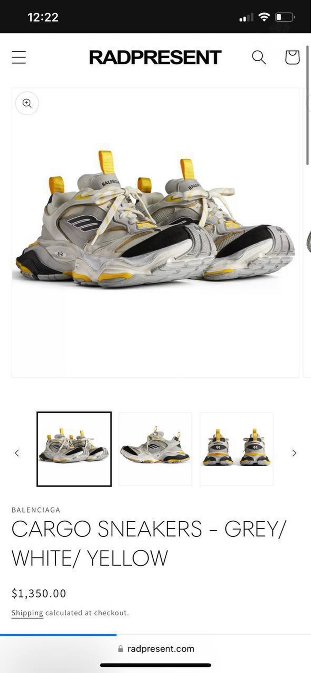 Кроссовки Balenciaga
