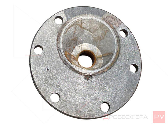 Фланец затвора пескоструйного аппарата АСО 150 арт. АСО-150.05.02.000