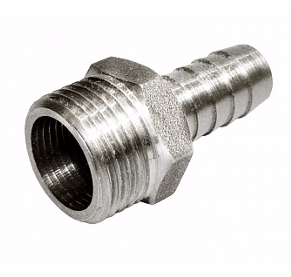 Штуцер 1/2" НР * 8 мм FTM (никель) ШНР128
