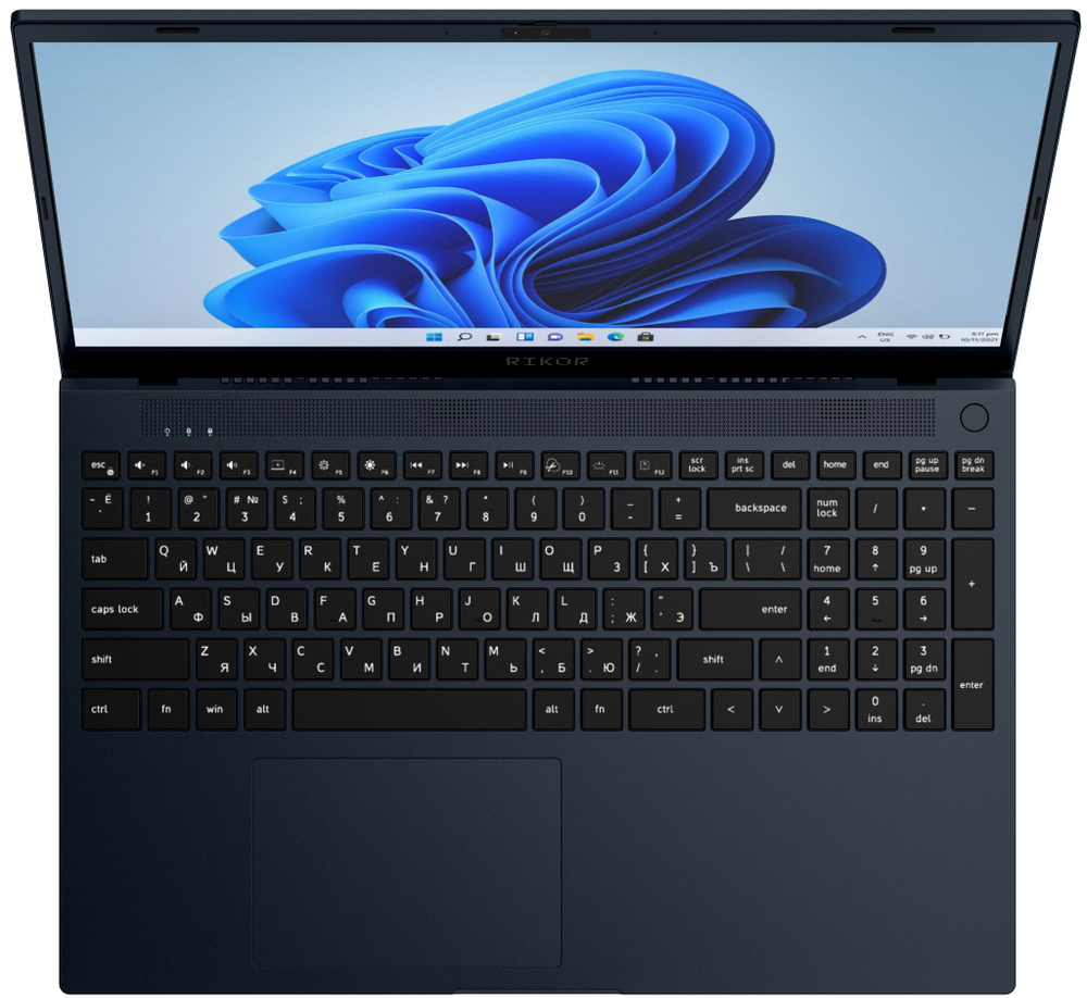 Ноутбук  Rikor SPB 302.1 15.6 ", Core i5, 16 Гб RAM, 256 Гб SSD, Iris Xe Graphics, Темно-серый