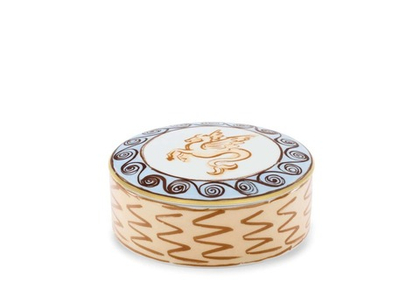 Шкатулка круглая IL Viaggio Di Nettuno Terracotta (13.2 см)