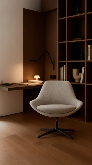 Кресло Dione бежевая ткань